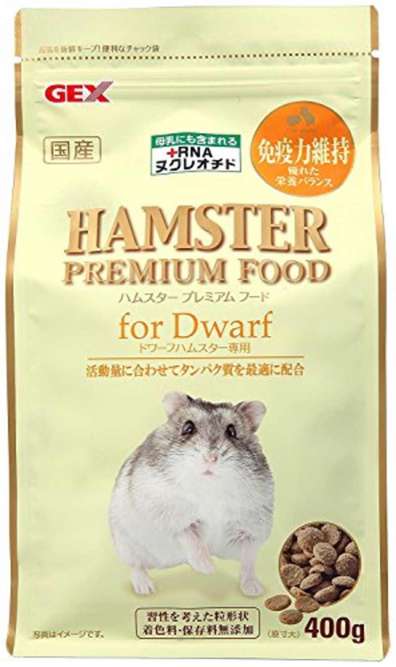 ジェックス,ハムスタープレミアムフード ドワーフ専用