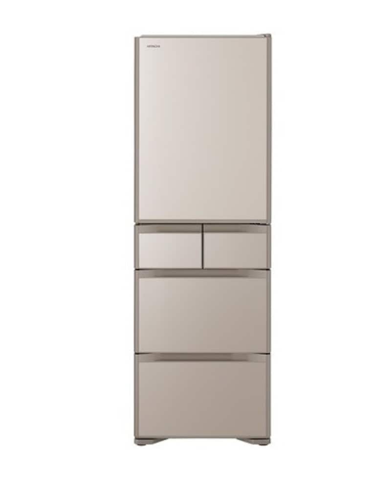 HITACHI(日立),5ドア冷蔵庫 クリスタルシャンパン,R-S40N-XN