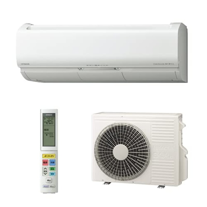HITACHI(日立), 白くまくん Xシリーズ スターホワイト 2021年モデル,RAS-X22L-W