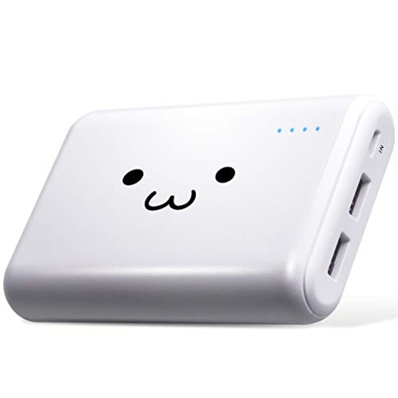 ELECOM(エレコム),モバイルバッテリー ホワイトフェイス,EC-M01WF