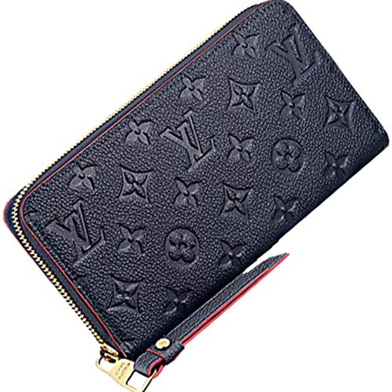 LOUIS VUITTON(ルイヴィトン),モノグラムアンプラント ジッピー・ウォレット マリーヌルージュ,M62121