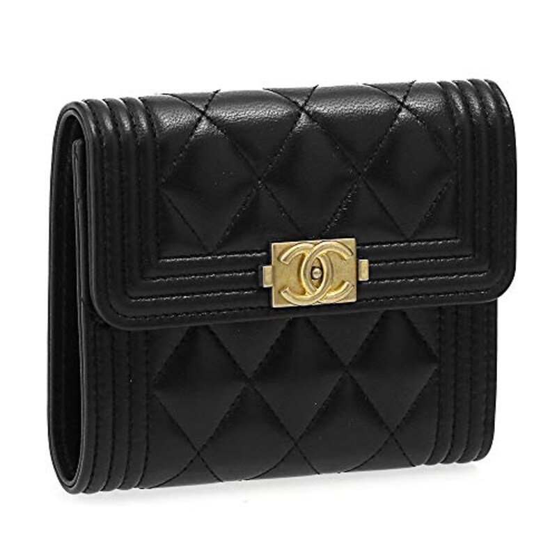 CHANEL(シャネル),3つ折り財布 キャビアスキン,A80734 Y07659 94305