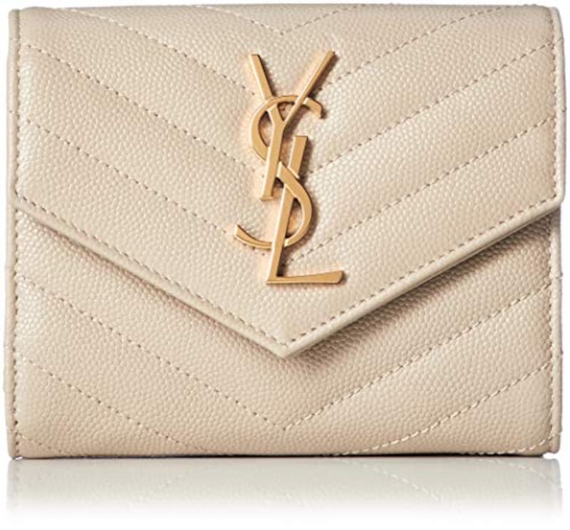 SAINT LAURENT(サンローラン),三つ折り財布 モノグラム,403943-BOW01