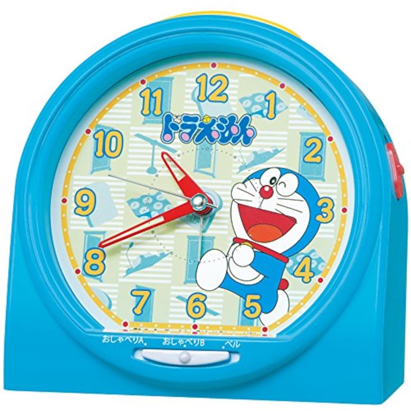 Seiko Clock（セイコークロック）,目覚まし時計 ドラえもん,CQ137L
