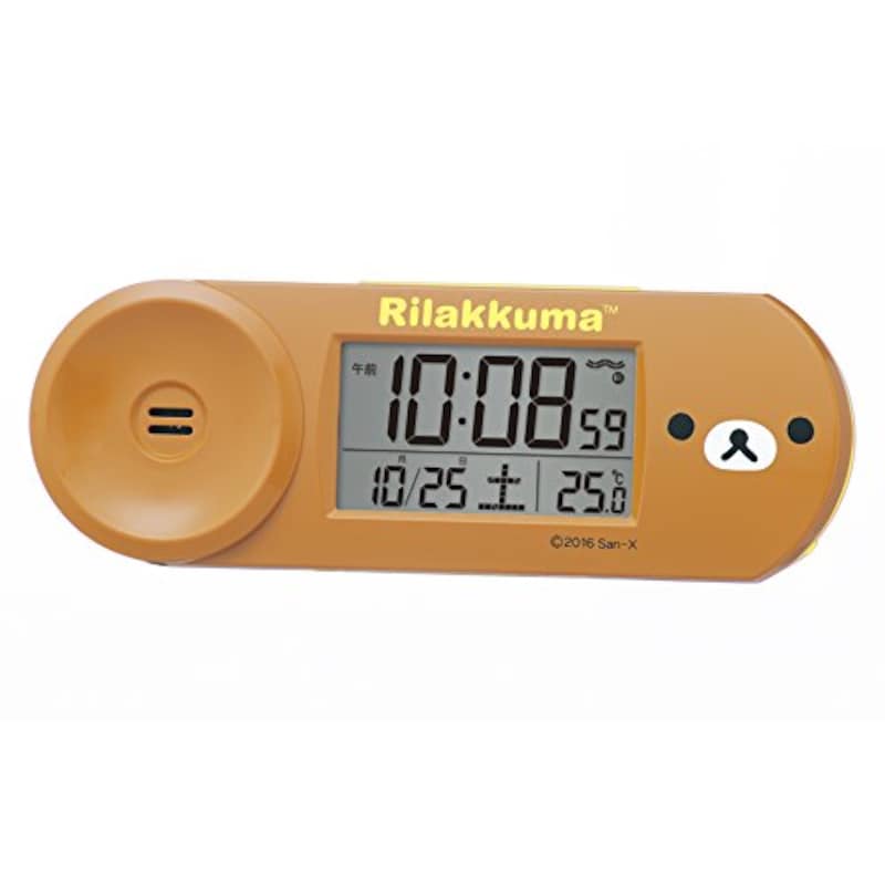 Seiko Clock（セイコークロック）,目覚まし時計 リラックマ,CQ147B