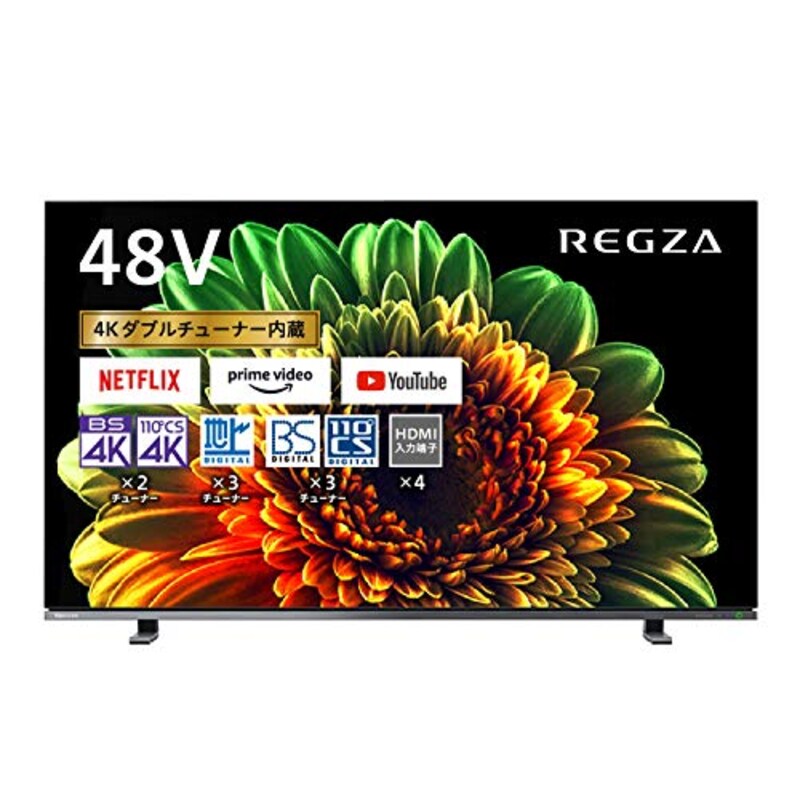 東芝,48V型 有機ELテレビ レグザ(Regza),48X8400