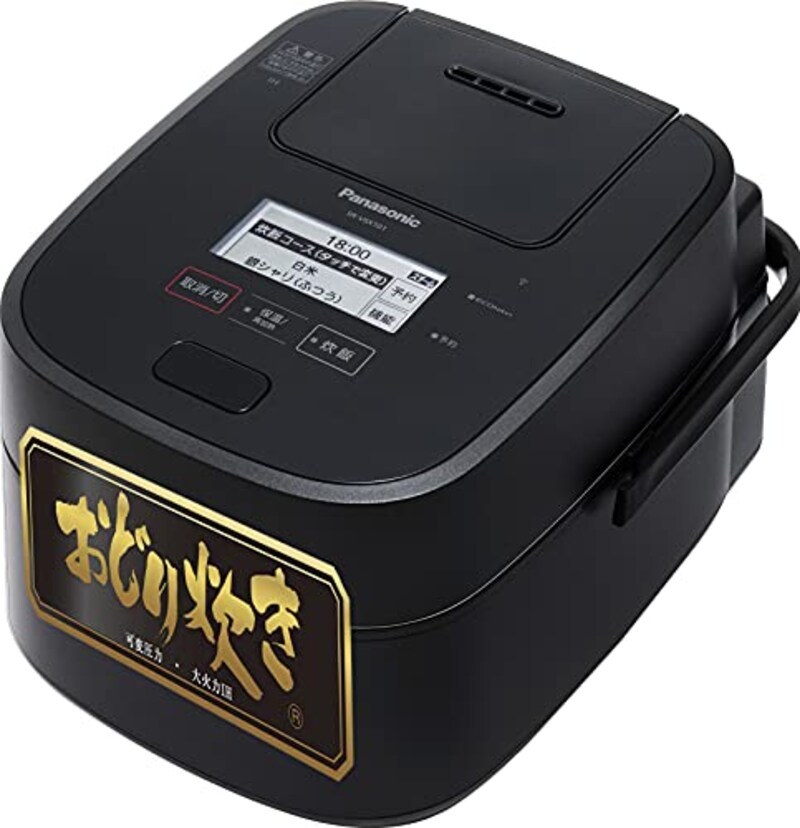 Panasonic(パナソニック),スチーム&可変圧力IHジャー炊飯器 おどり炊き,SR-VSX101-K
