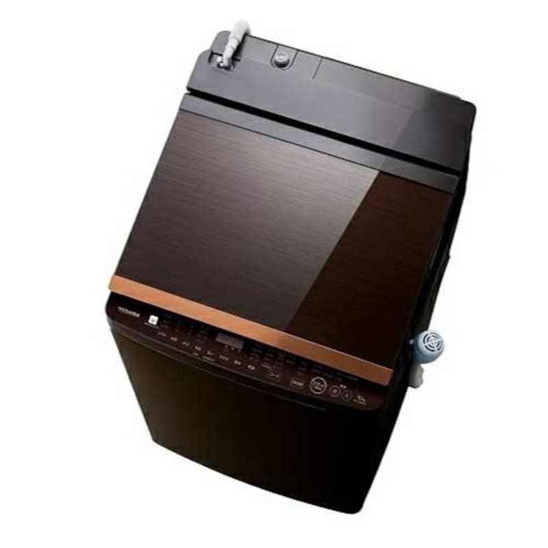 東芝(TOSHIBA),縦型洗濯乾燥機 ZABOON(ザブーン) グレインブラウン ,AW-10VH1-T