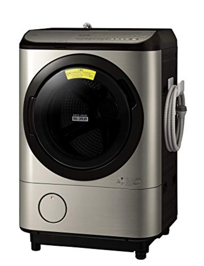 日立(HITACHI),ドラム式洗濯乾燥機 洗濯12kg/乾燥6kg ステンレスシャンパン ビッグドラム ,BD-NX120EL N