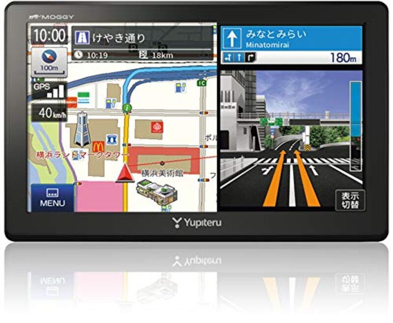 Yupiteru(ユピテル),ポータブルカーナビゲーション MOGGYYPB746,YPB746