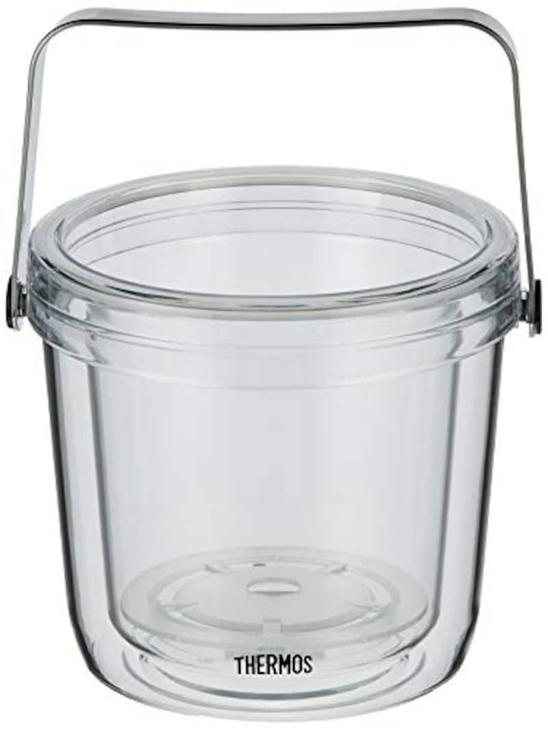THERMOS(サーモス),二重アイスペール クリアー