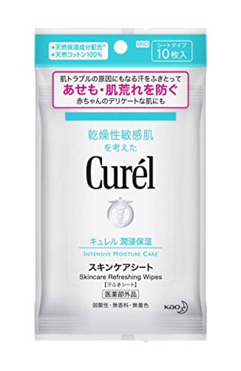 花王,キュレル スキンケアシート