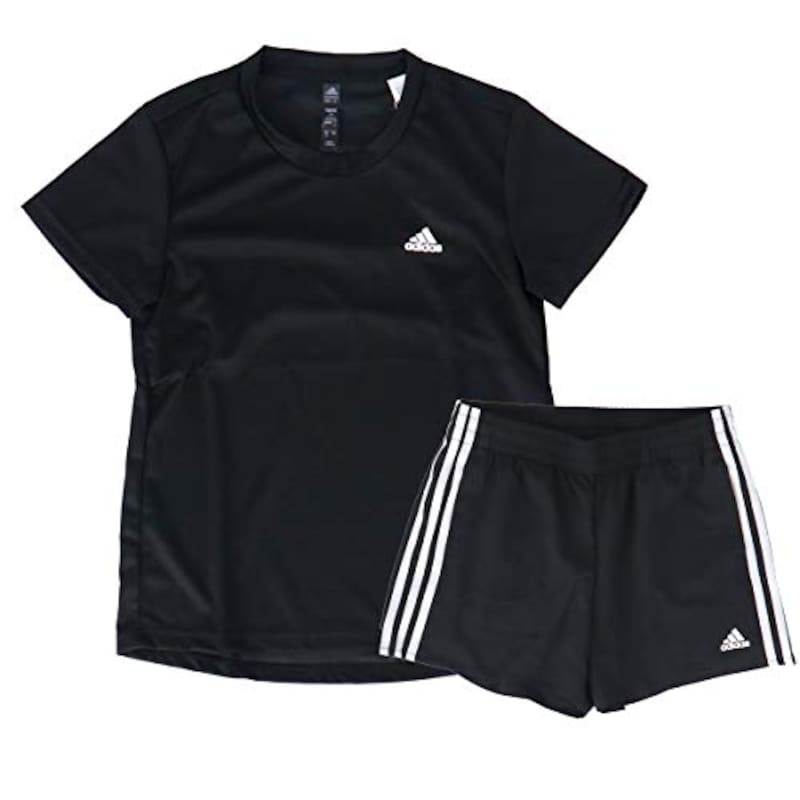 adidas(アディダス),Tシャツ・ショートパンツ レディース 上下,28845