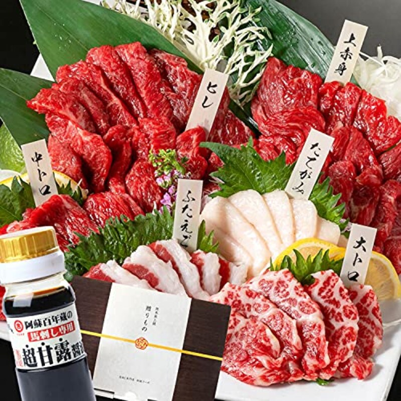 熊本馬刺しドットコム,馬刺し 6種食べ比べセット