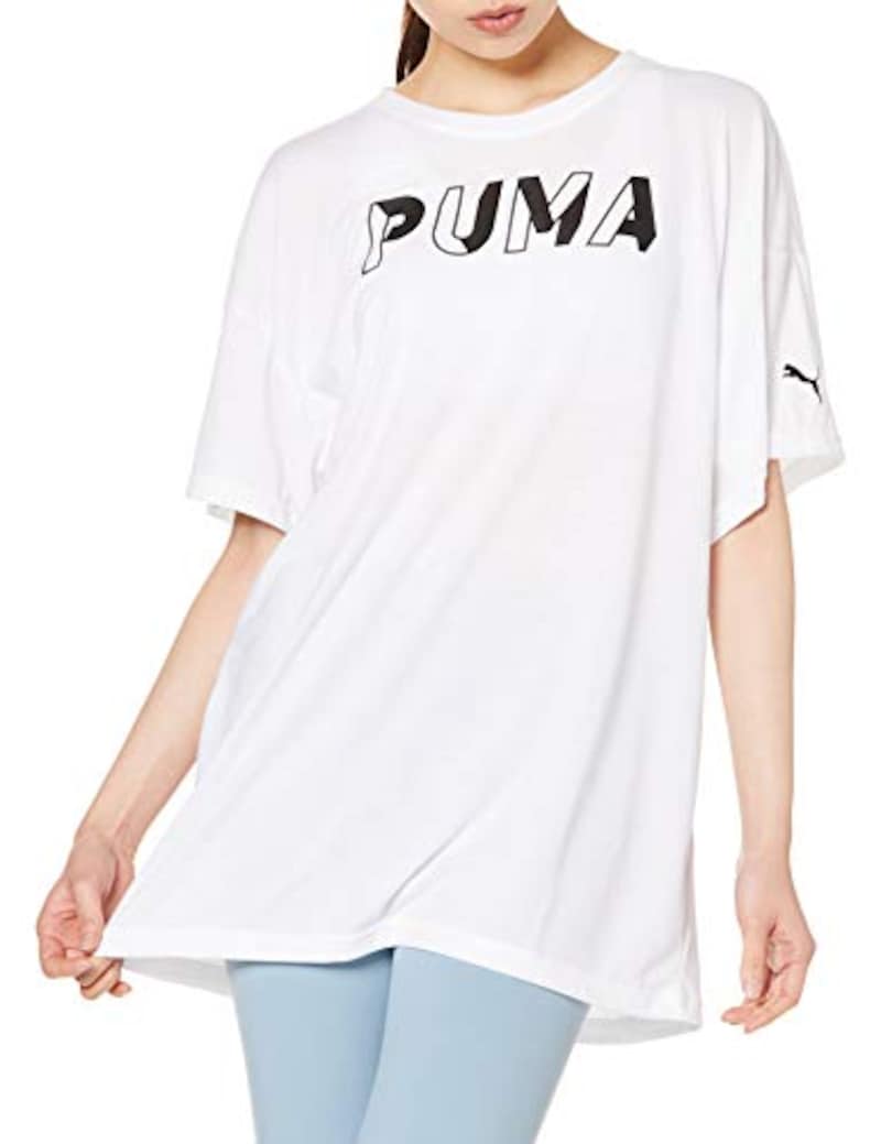 PUMA(プーマ), Tシャツ ロング丈 半袖 MODERN SPORTS