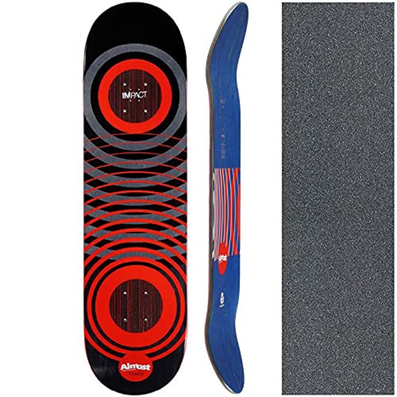 ALMOST(オルモスト),デッキ YOUNESS RED RINGS IMPACT DECK,NO195