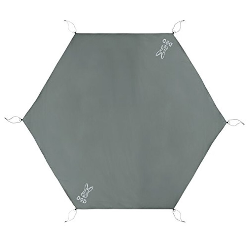 DOD(ディーオーディー),ワンポールテント S/M/L 用グランドシート,GS5-562-GY