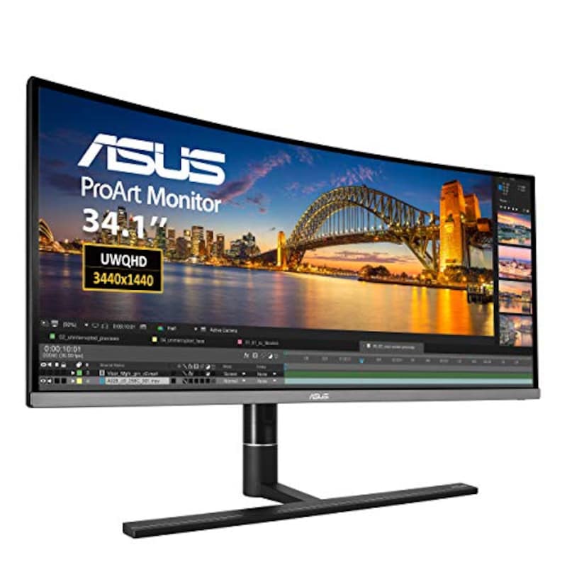 ASUS ,ProArt PA34VCプロフェッショナル液晶ディスプレイ 34.1型,PA34VC