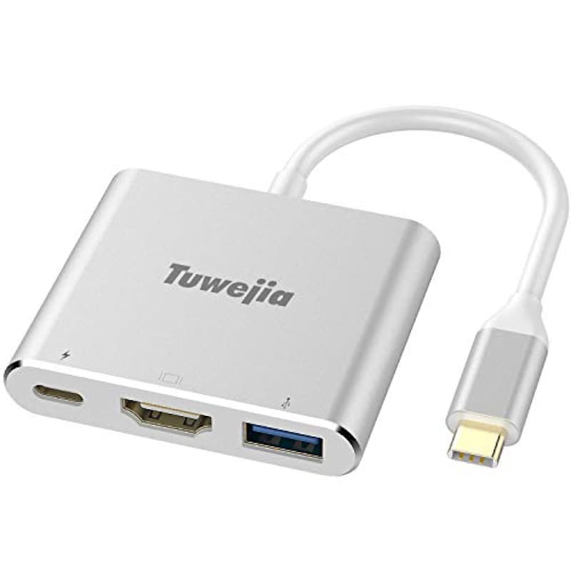 Tuwejia,3-in-1 USB Type-c アダプター,TWJ31