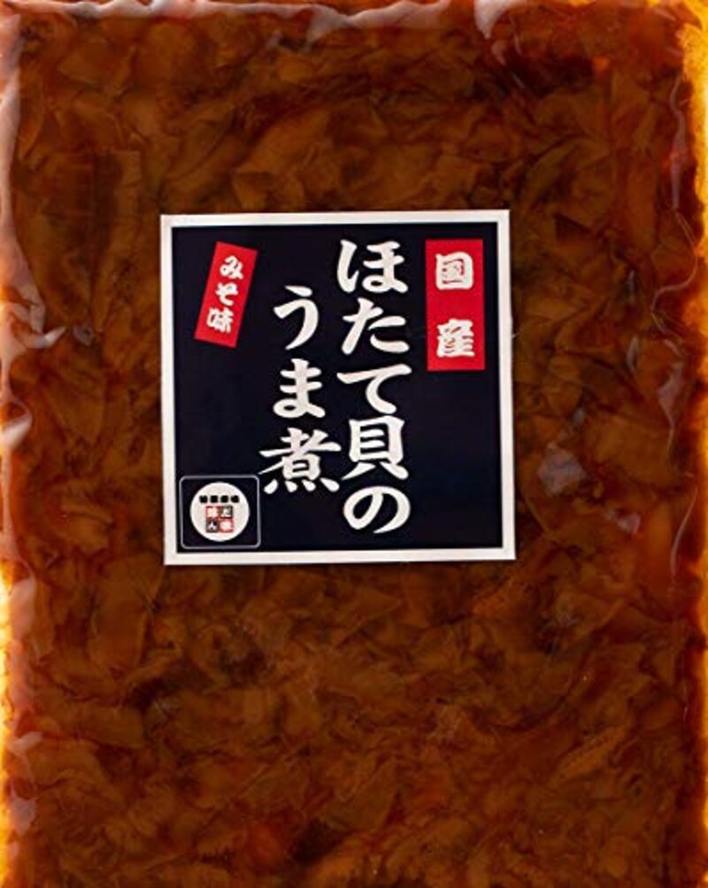 珍味佃煮だん,ほたて貝のうま煮みそ味