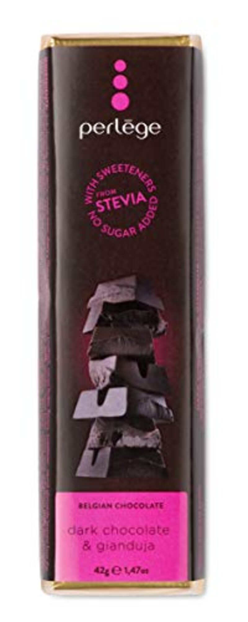 ペルレージュ,ステビア ダークチョコ&ジャンドゥーヤ