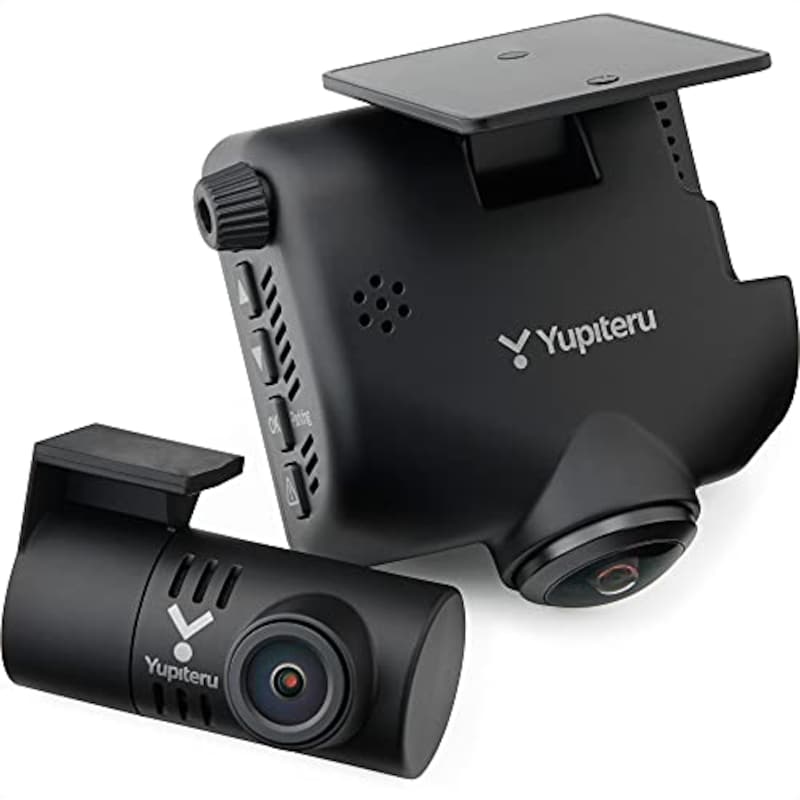YUPITERU（ユピテル）, 360度カメラ+リアカメラ搭載 ドライブレコーダー