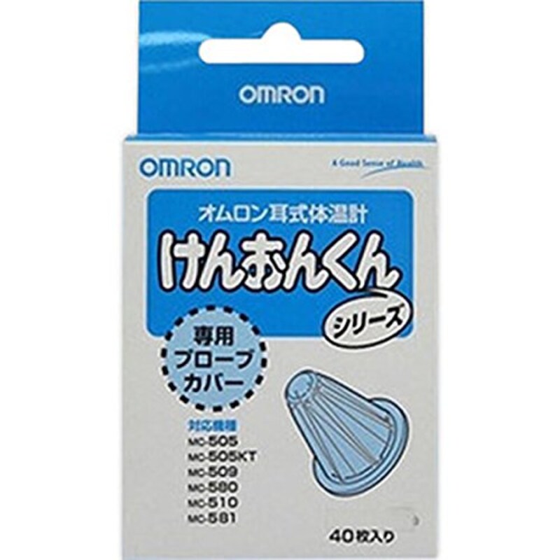 オムロン（OMRON）,耳式体温計　けんおんくん ブローカバー40枚