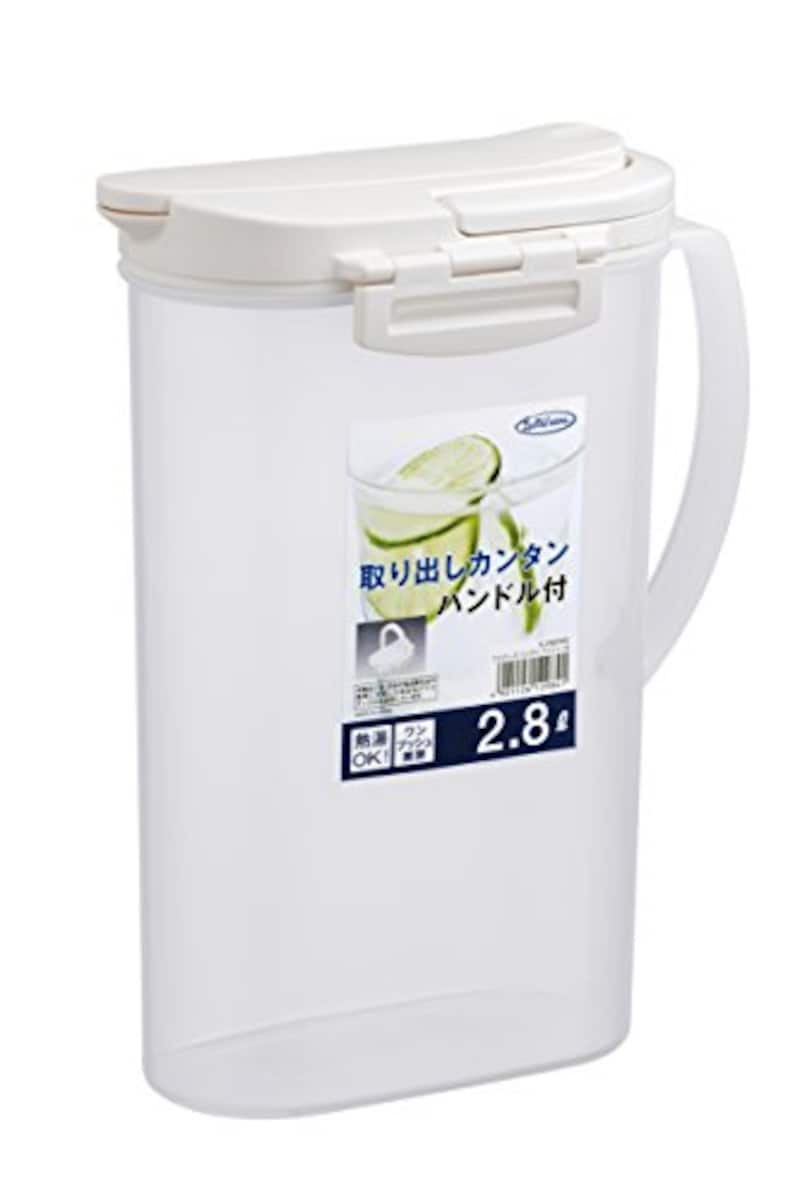 岩崎工業,冷水筒 フェローズ ハンディプッシュ 2.8L,K-298NW