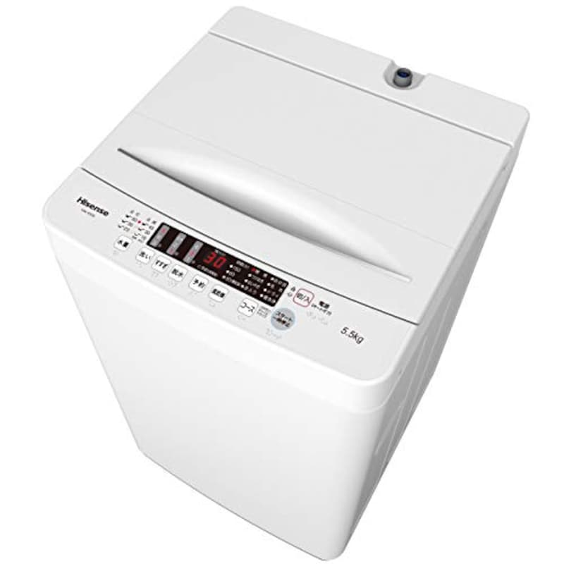 Hisense（ハイセンス）,全自動洗濯機 5.5kg,HW-K55E