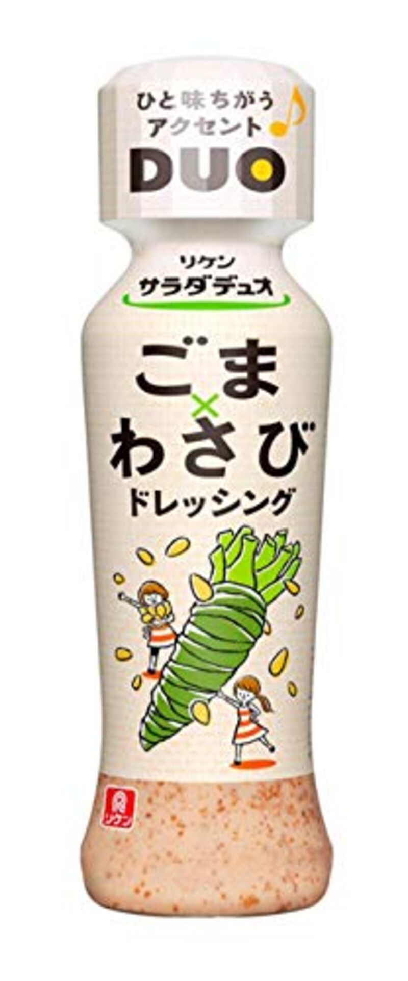 理研ビタミン,サラダデュオ ごまわさびドレシング