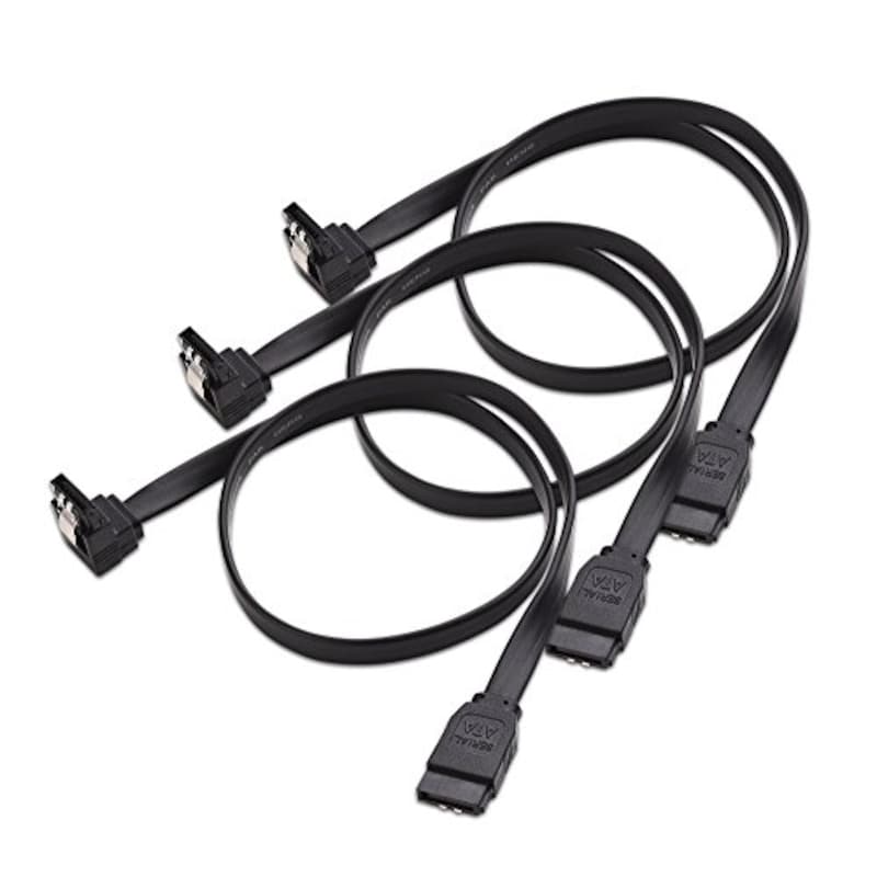 Cable Matters,ATA3 ケーブル 3本セット,‎104008-BLK-18x3-J