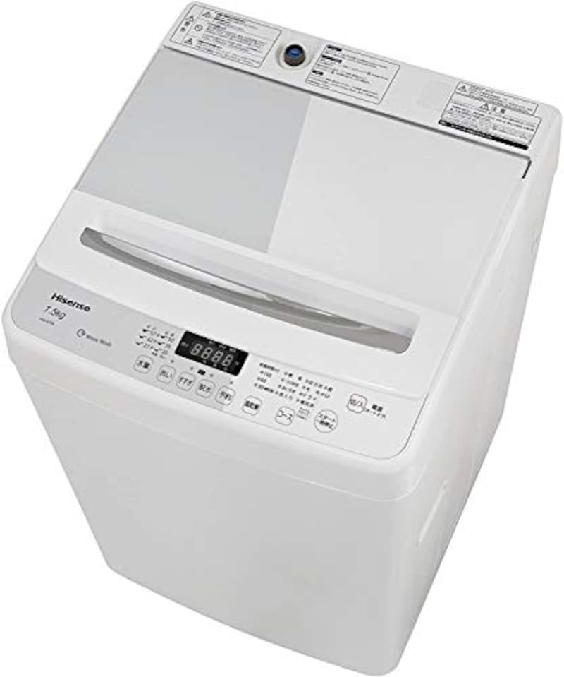 Hisense（ハイセンス）,全自動洗濯機 7.5kg,HW-G75A