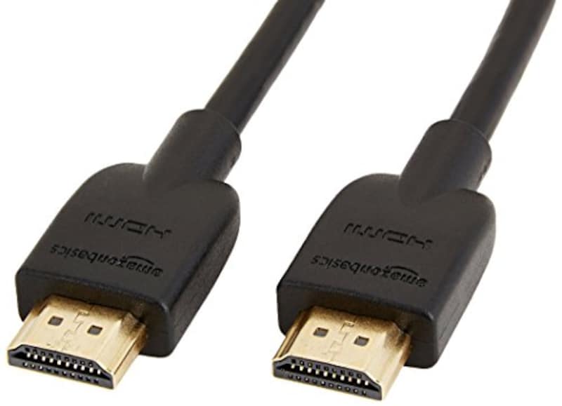 Amazonベーシック,ハイスピードHDMIケーブル,HDMI-6FT-BLACK-1P