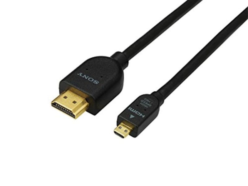 SONY（ソニー）,イーサネット対応 HIGH SPEED HDMIケーブル マイクロ端子用,DLC-HEU10A