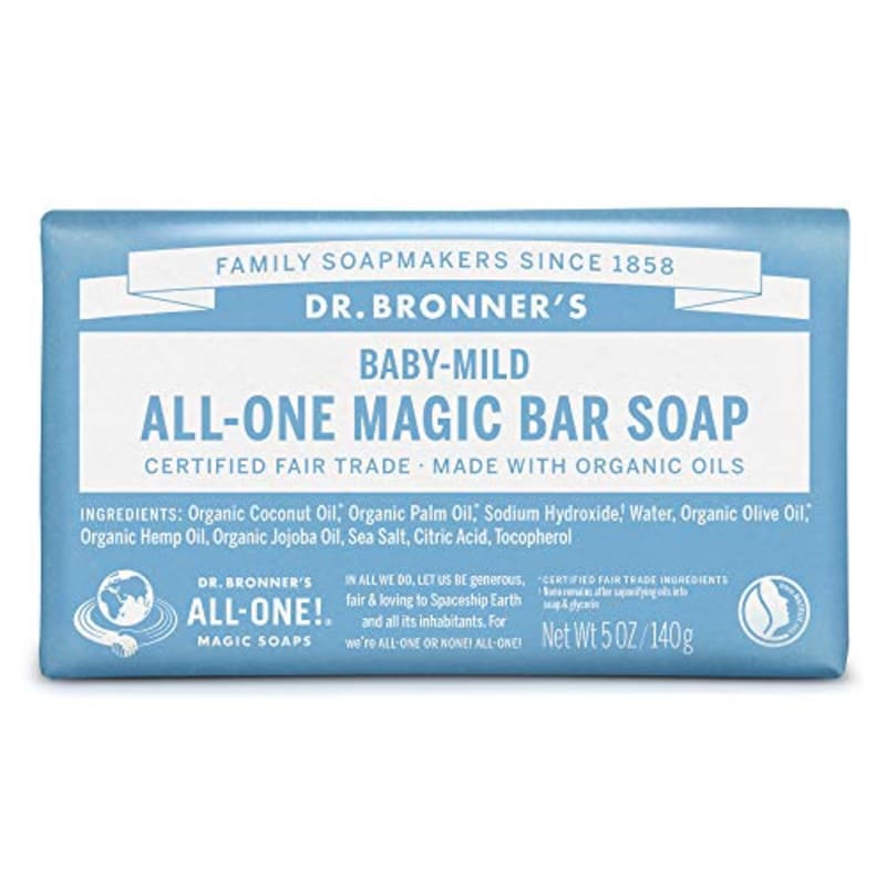 Dr.Bronner's(ドクターブロナー),マジックソープバー BA(ベビーマイルド)