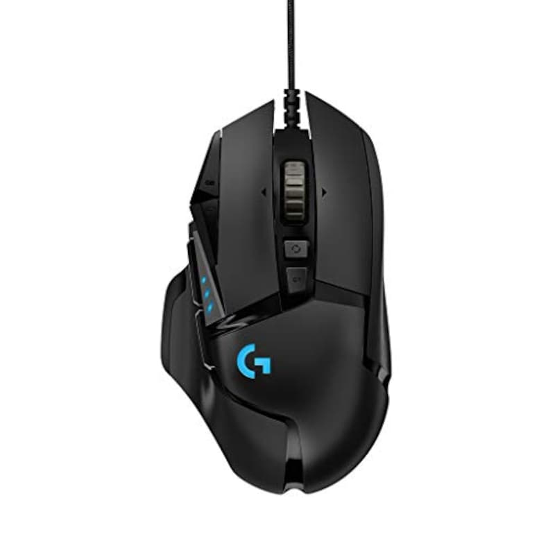 Logicool G（ロジクール G）,G502 HERO ハイパフォーマンスゲーミングマウス｜フォートナイトやApexにもおすすめ,G502RGBhr