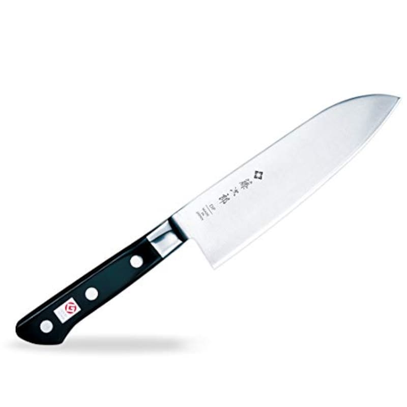 藤次郎,口金付 三徳庖丁,F-503