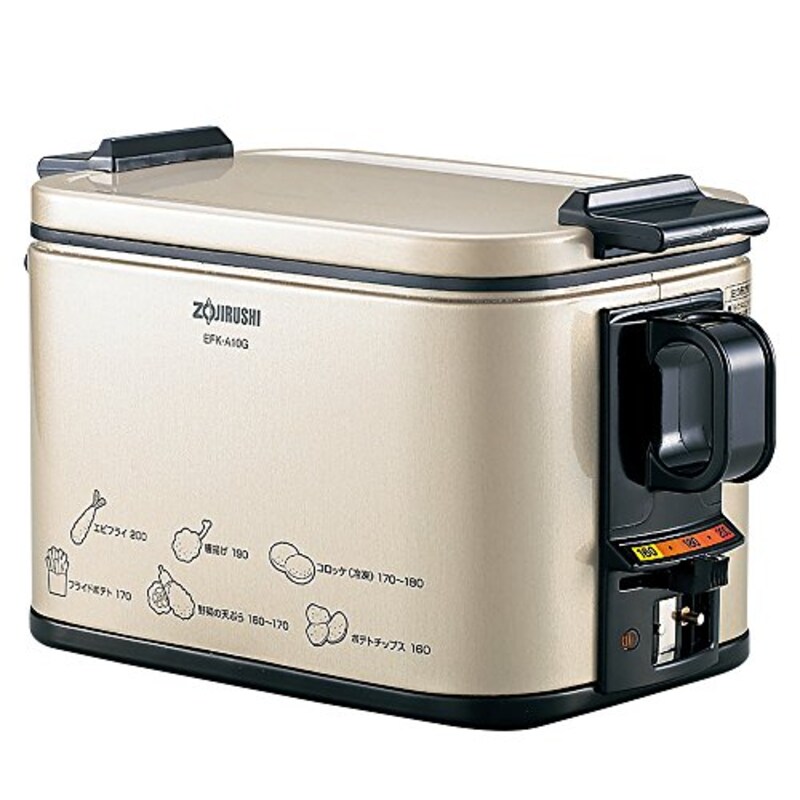 ZOJIRUSHI(象印マホービン),電気フライヤー 1.0L あげあげ,EF-KA10G