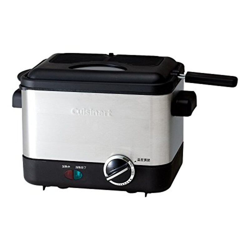 Cuisinart (クイジナート),電気フライヤー バスケット付,CDF-100JBS