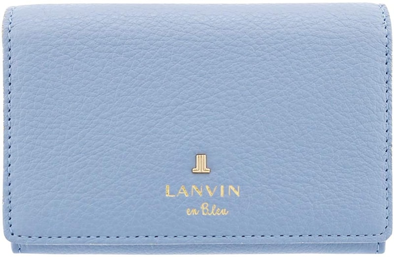 LANVIN en Bleu（ランバンオンブルー）,メラニーレザー名刺入れ,483223