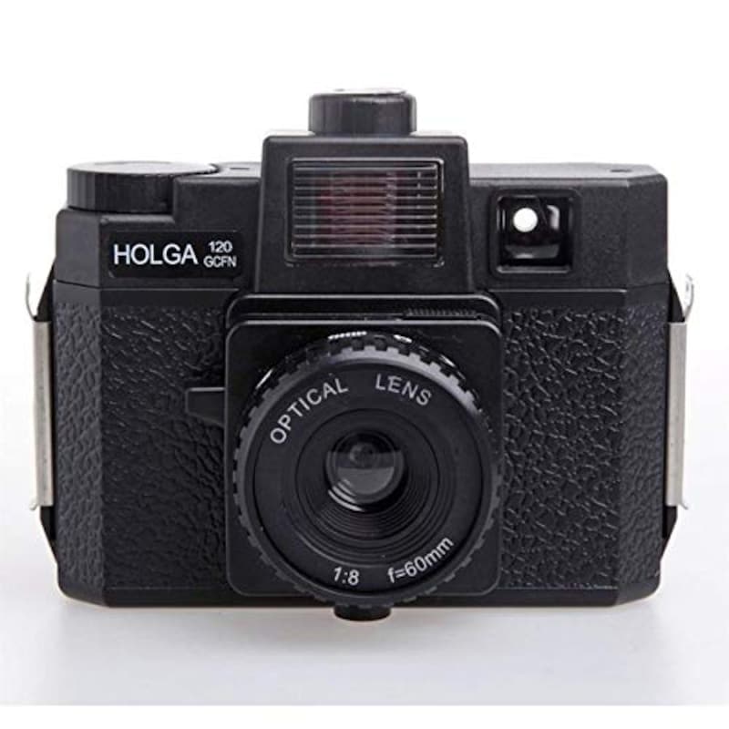 HOLGA ホルガ ,フィルムカメラ H-120GCFN ブラック ブローニーフィルム使用,H-120GCFN