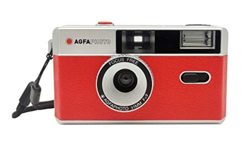 AgfaPhoto,Reusable Photo Camera 35ｍｍ red,AG603001