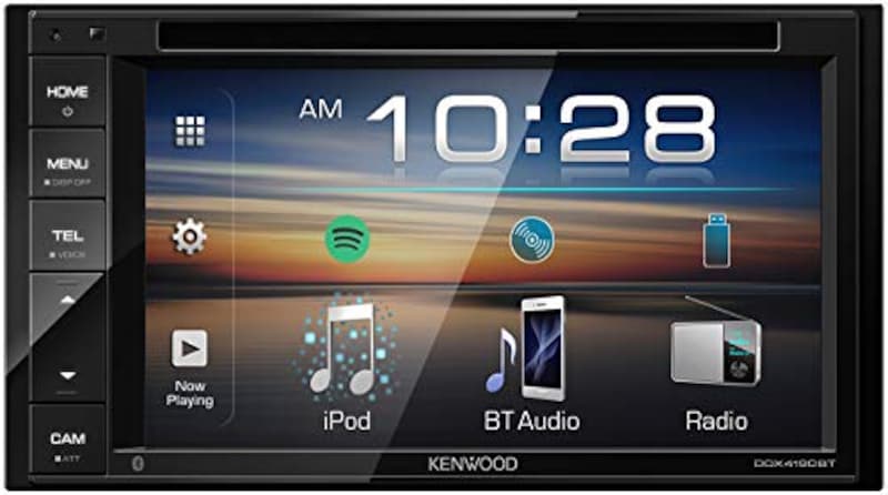 KENWOOD（ケンウッド）,Bluetooth搭載ディスプレイオーディオ,DDX4190BT