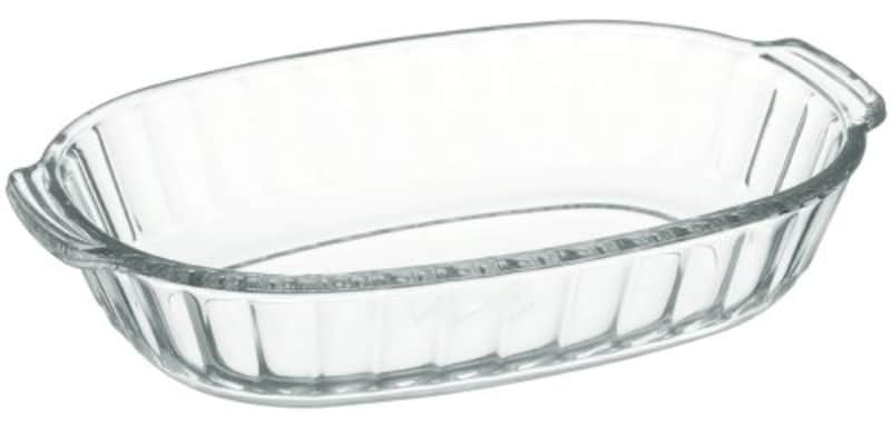 iwaki（イワキ）,耐熱ガラス グラタン皿 ベーシックシリーズ