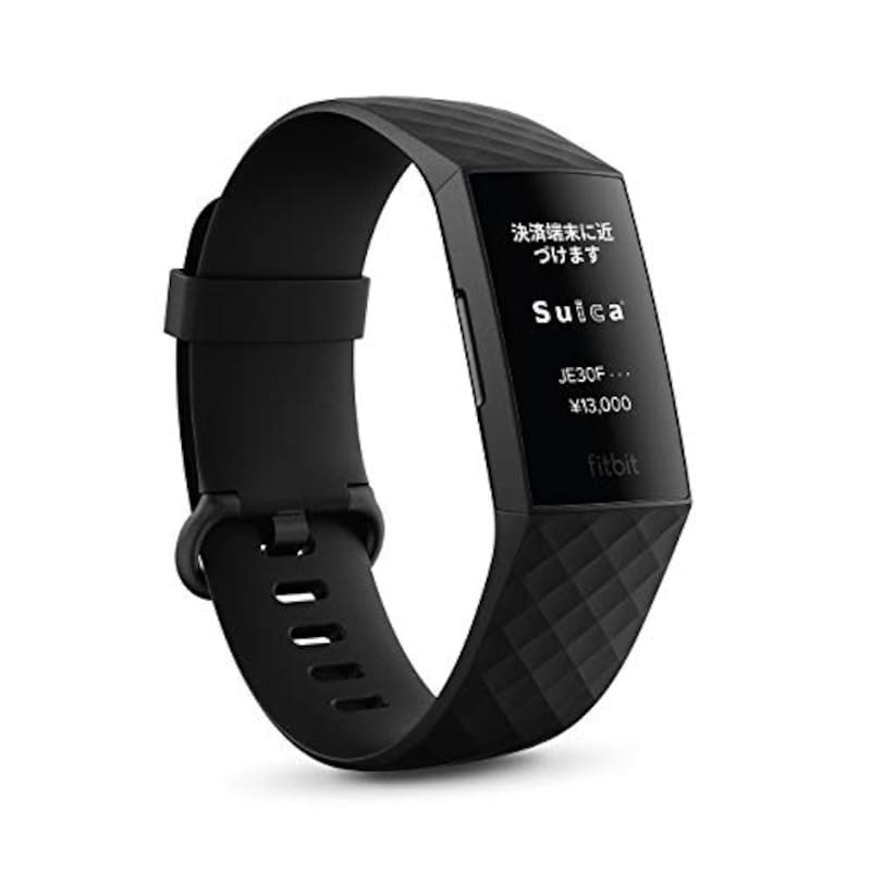 Fitbit（フィットビット）,Charge4 GPS搭載フィットネストラッカー Black