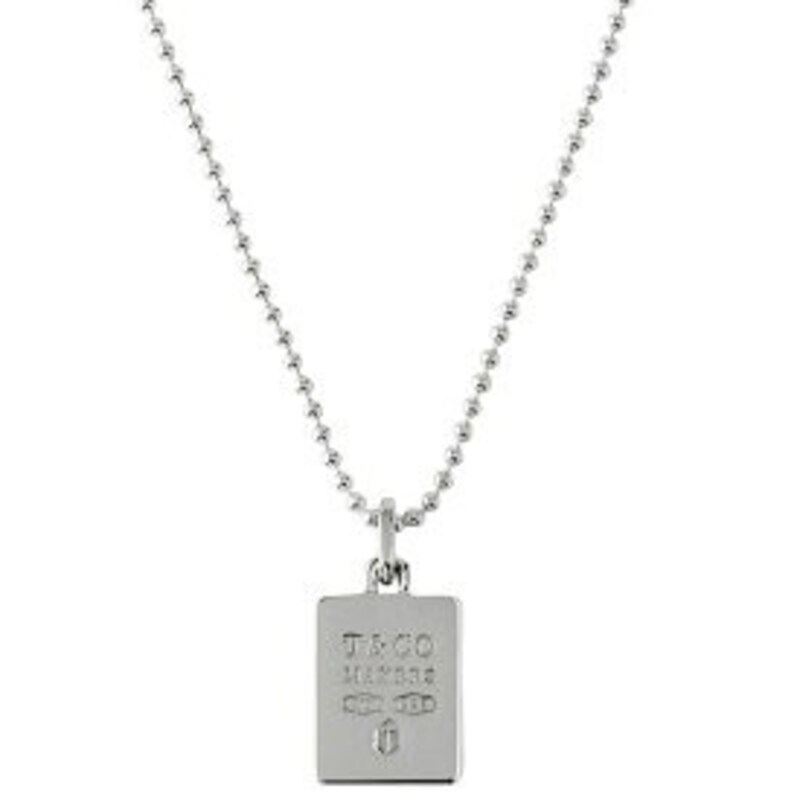 TIFFANY&CO.(ティファニー),メイカーズ スクエア ペンダント スターリングシルバー ネックレス|ティファニーのアイテム,63448532