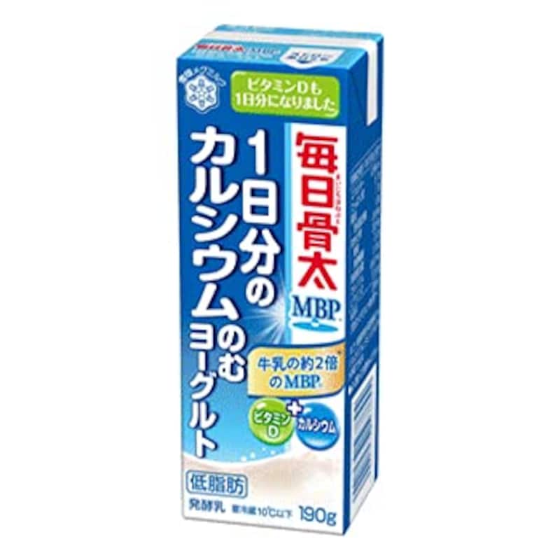 雪印メグミルク,毎日骨太　1日分のカルシウム飲むヨーグルト