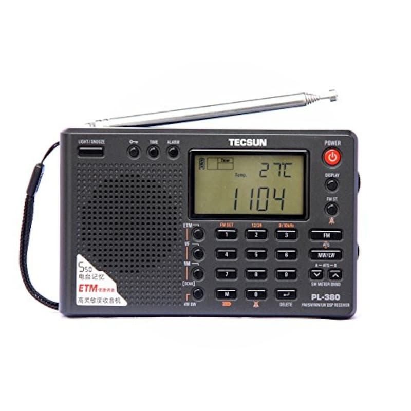TECSUN,PL‐380 ワールドバンドラジオ,PL-380
