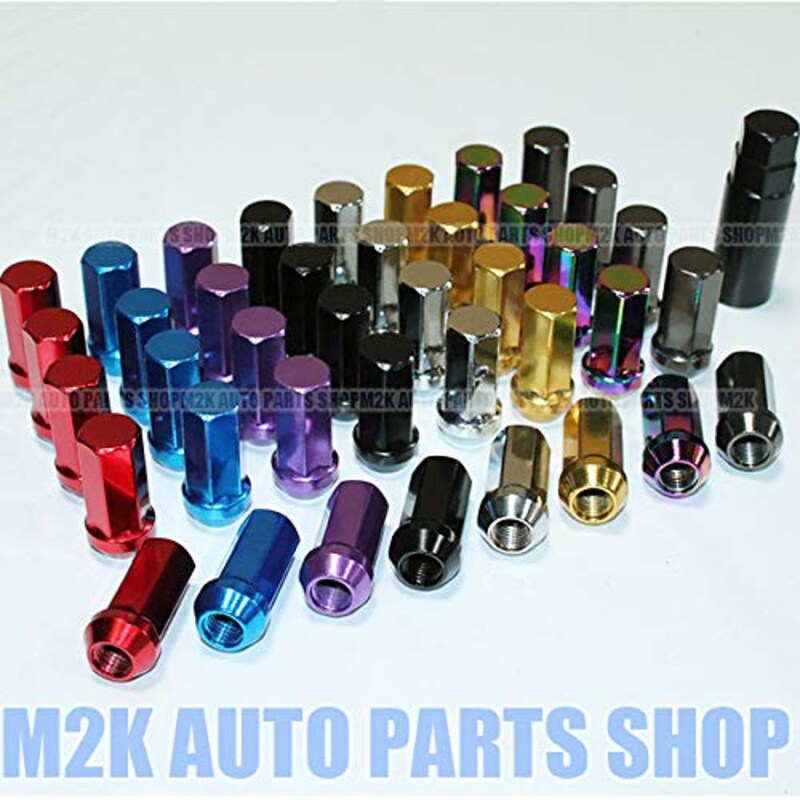 M2K AUTO PARTS SHOP,レーシング 45mm スチール ホイールナット
