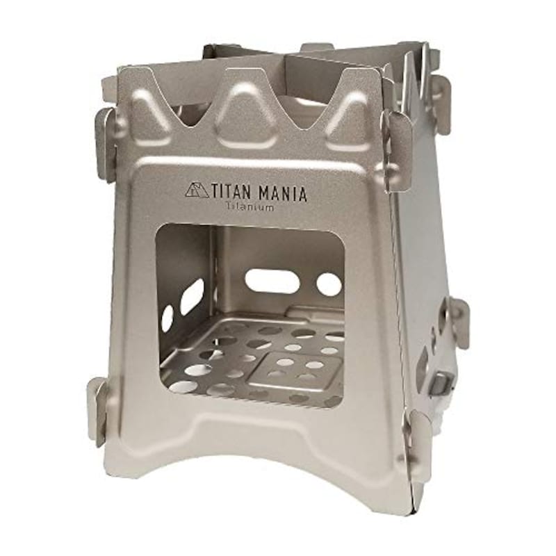 TITAN MANIA,超軽量ウッドストーブ